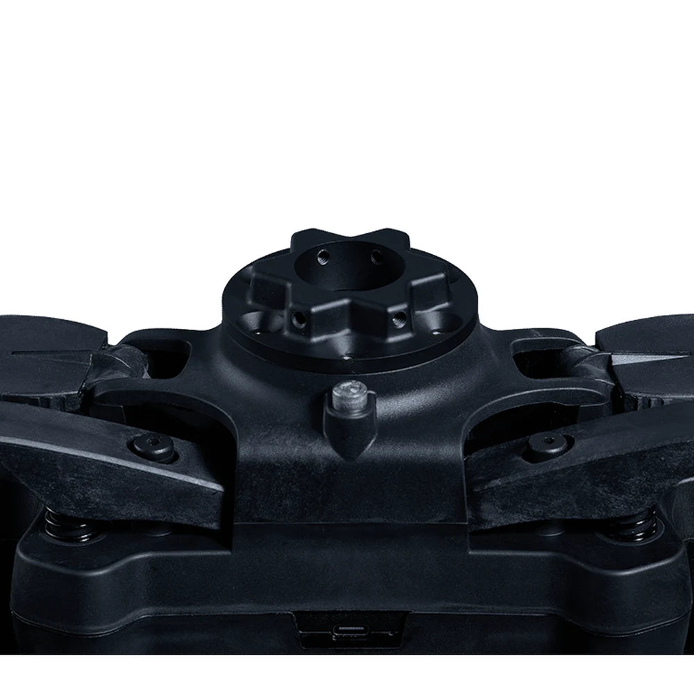 Inner piece of the Heusinkveld Steering Wheel Adapter bolted to the Heusinkveld One hub