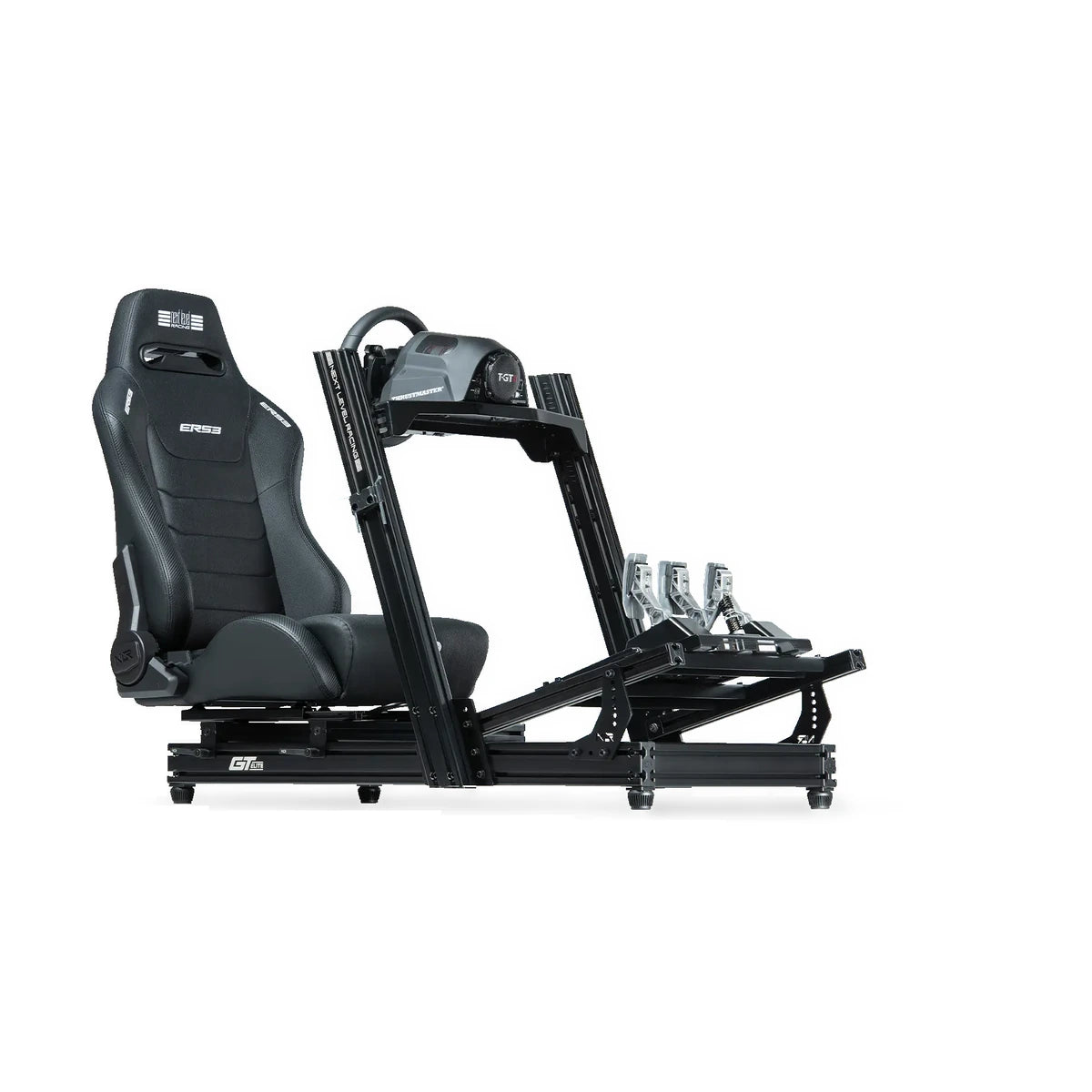 Next Level Racing ERS3 seat fitted to a sim racing cockpit; cockpit, wheel and pedals not included