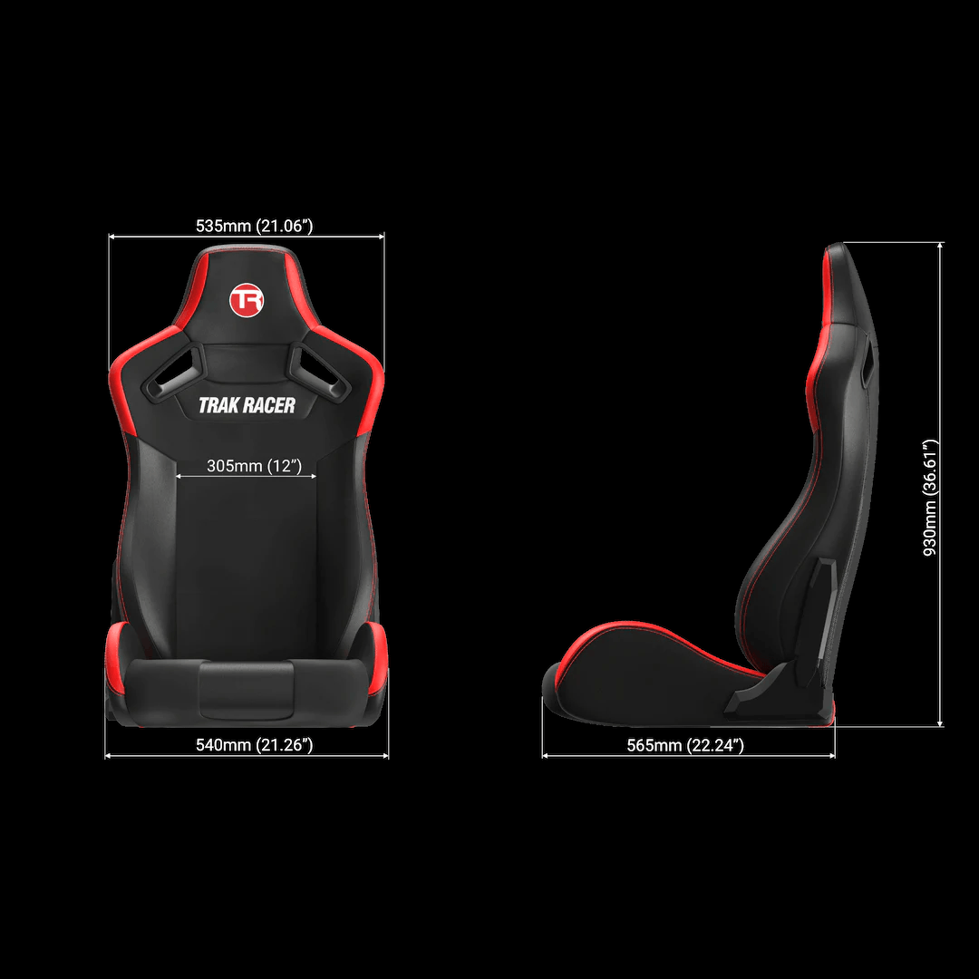 Trak Racer Recliner Seat + Brackets Bundle β Player1 Sim Gear