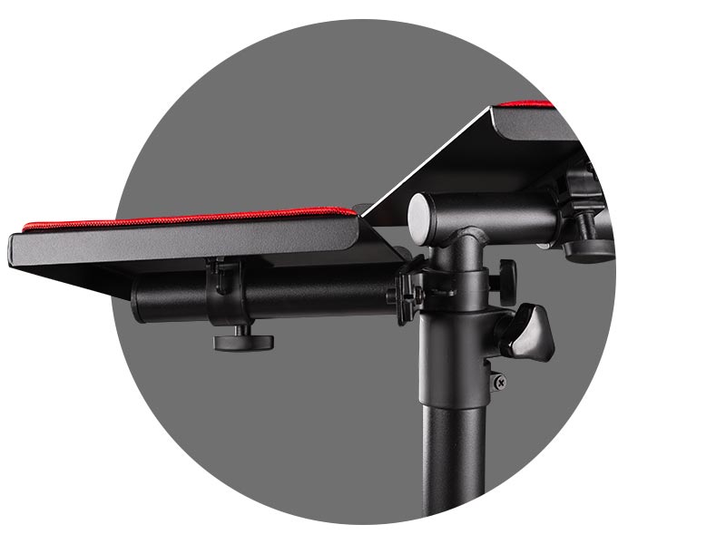 Next Level Racing Freestanding Keyboard and Mouse Stand on Player1 Sim Gear