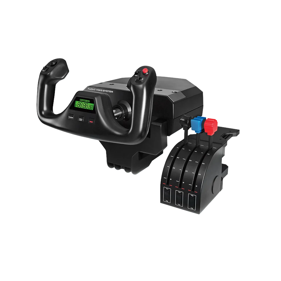 Flight Sim Yoke Systems | Flight Simulator Controls & Combos – Player1 ...
