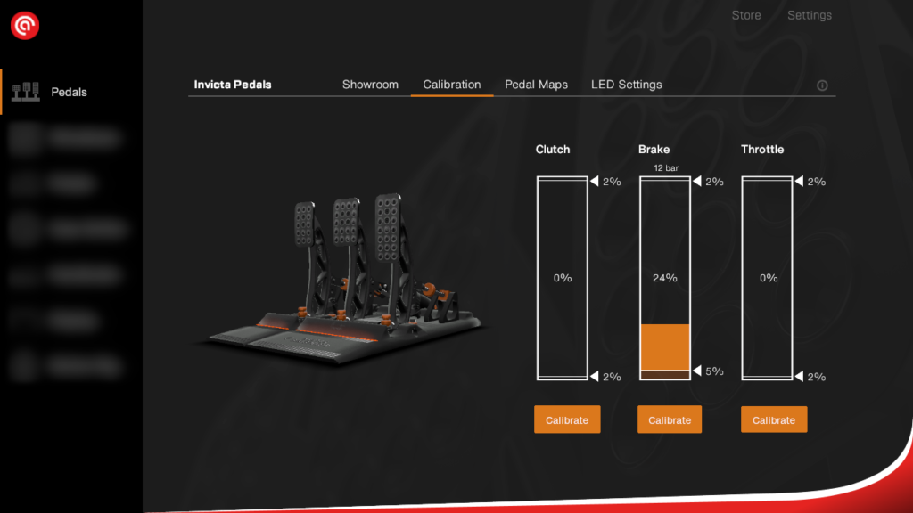 Asetek Invicta Brake & Throttle, Pedals, Asetek, Asetek, Pedals, Racing Gear, Player1 Sim Gear, ,  Racing and Flight Sim Gear