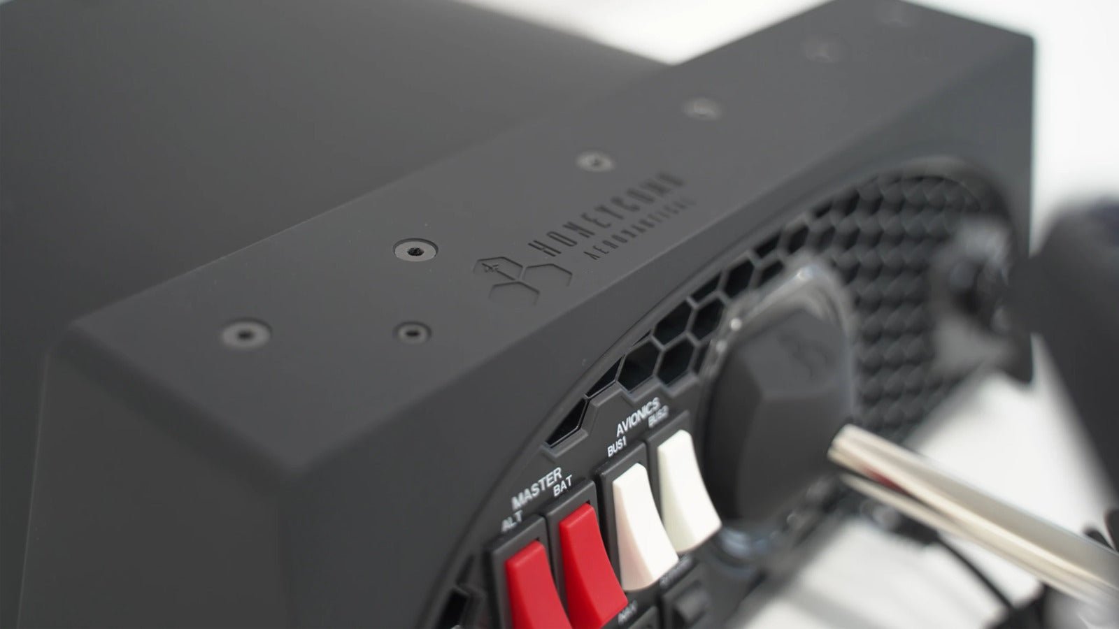 Honeycomb Alpha Yoke & Switch Panel, Flight Accessories, Honeycomb, Flight Controls, Flight Rig Accessories, Honeycomb, Player1 Sim Gear, ,  Racing and Flight Sim Gear