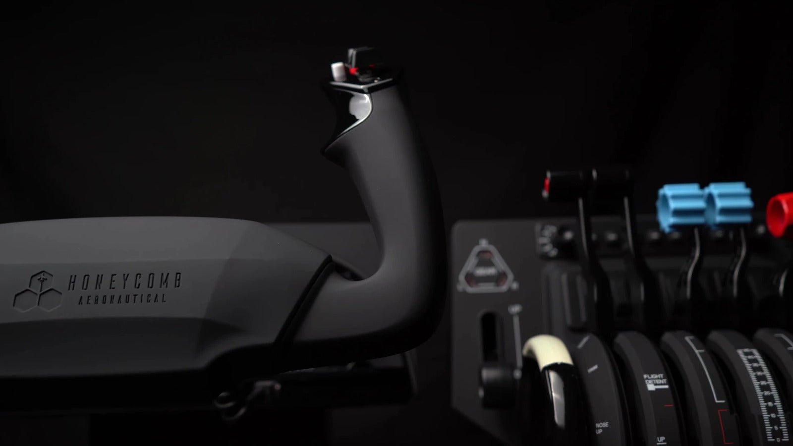 Honeycomb Alpha Yoke & Switch Panel, Flight Accessories, Honeycomb, Flight Controls, Flight Rig Accessories, Honeycomb, Player1 Sim Gear, ,  Racing and Flight Sim Gear