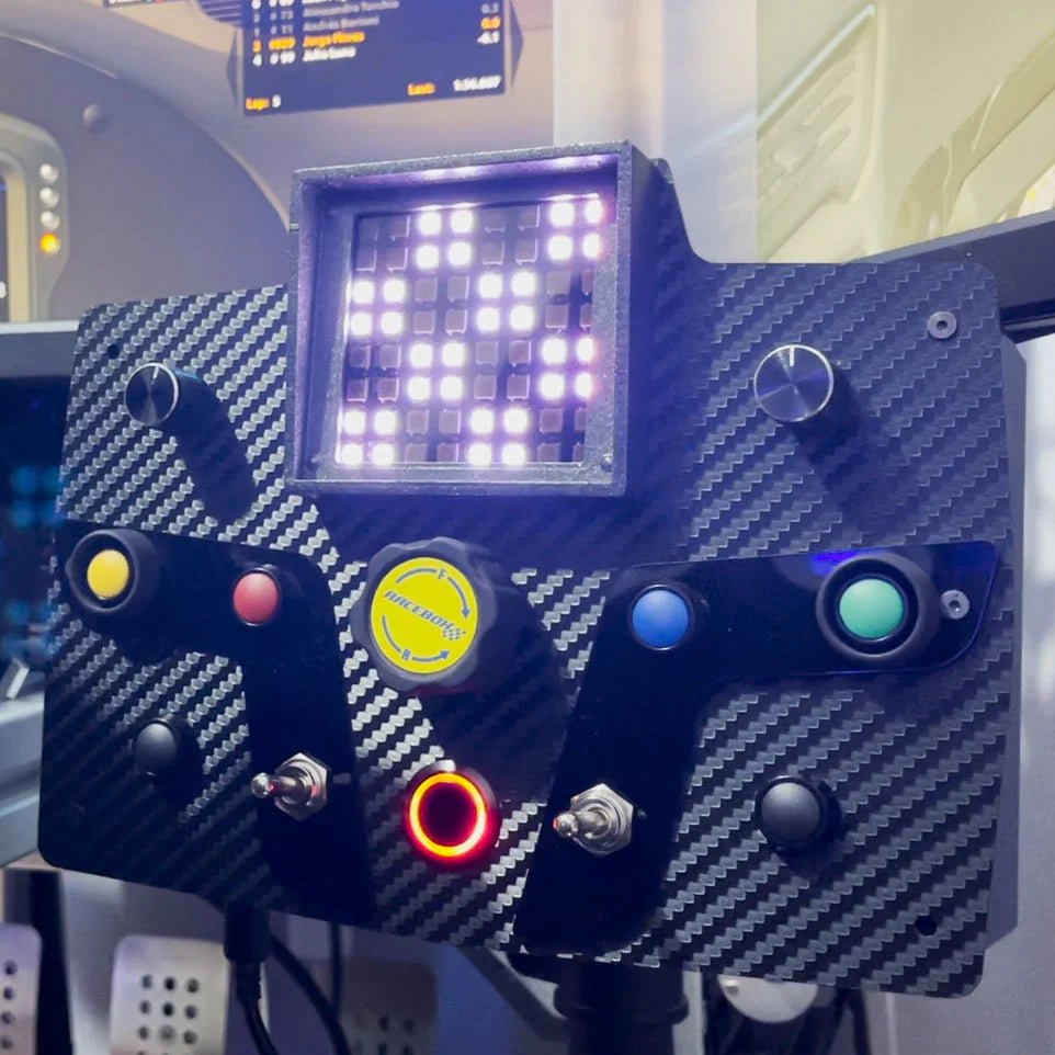 Racebox GT FLAG, Button Box, Racebox, Button Box, Racebox, Racing Gear, Rig Accessory, Player1 Sim Gear, ,  Racing and Flight Sim Gear