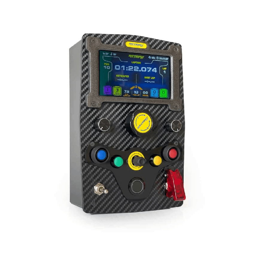 Button Box - 8 Red Buttons - Geezer 3D Sim Racing Products-Sim Racing Button  Boxes-Sim Racing Display Systems