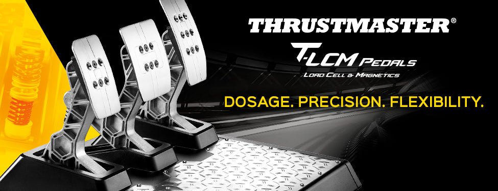 T-LCM Load Cell Pedals for PC, XBox and PS4/5, Pedals, Thrustmaster, Pedals, Racing Gear, Thrustmaster, Player1 Sim Gear, ,  Racing and Flight Sim Gear