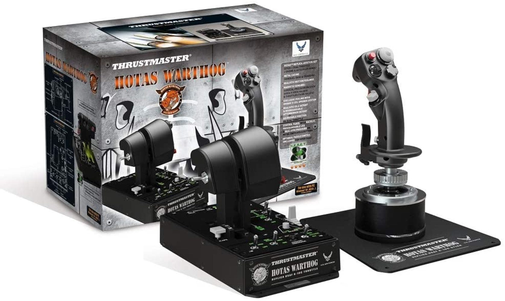 Thrustmaster HOTAS Warthog Joystick For PC, Flight Controls, Thrustmaster, Flight Controls, HOTAS, Joysticks, Thrustmaster, Player1 Sim Gear, ,  Racing and Flight Sim Gear