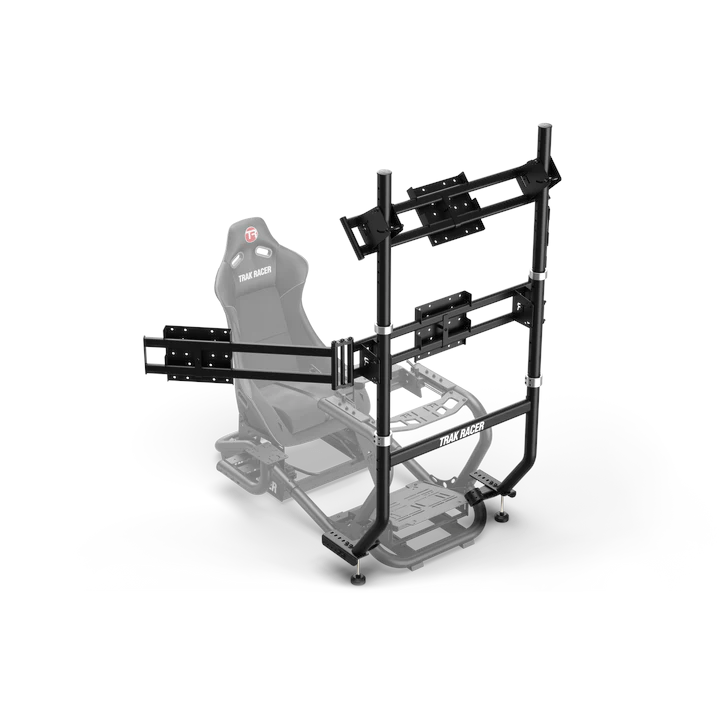 Trak Racer Integrated Quad Monitor Stand for TR8 Pro, Monitor Stand, Trak Racer, monitor stand, Racing Gear, Trak Racer, Player1 Sim Gear, ,  Racing and Flight Sim Gear