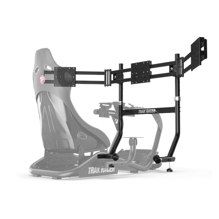 Trak Racer Integrated Triple Monitor Stand for Trak Racer TR8 PRO, Monitor Stand, Trak Racer, monitor stand, Racing Gear, Trak Racer, Player1 Sim Gear, ,  Racing and Flight Sim Gear